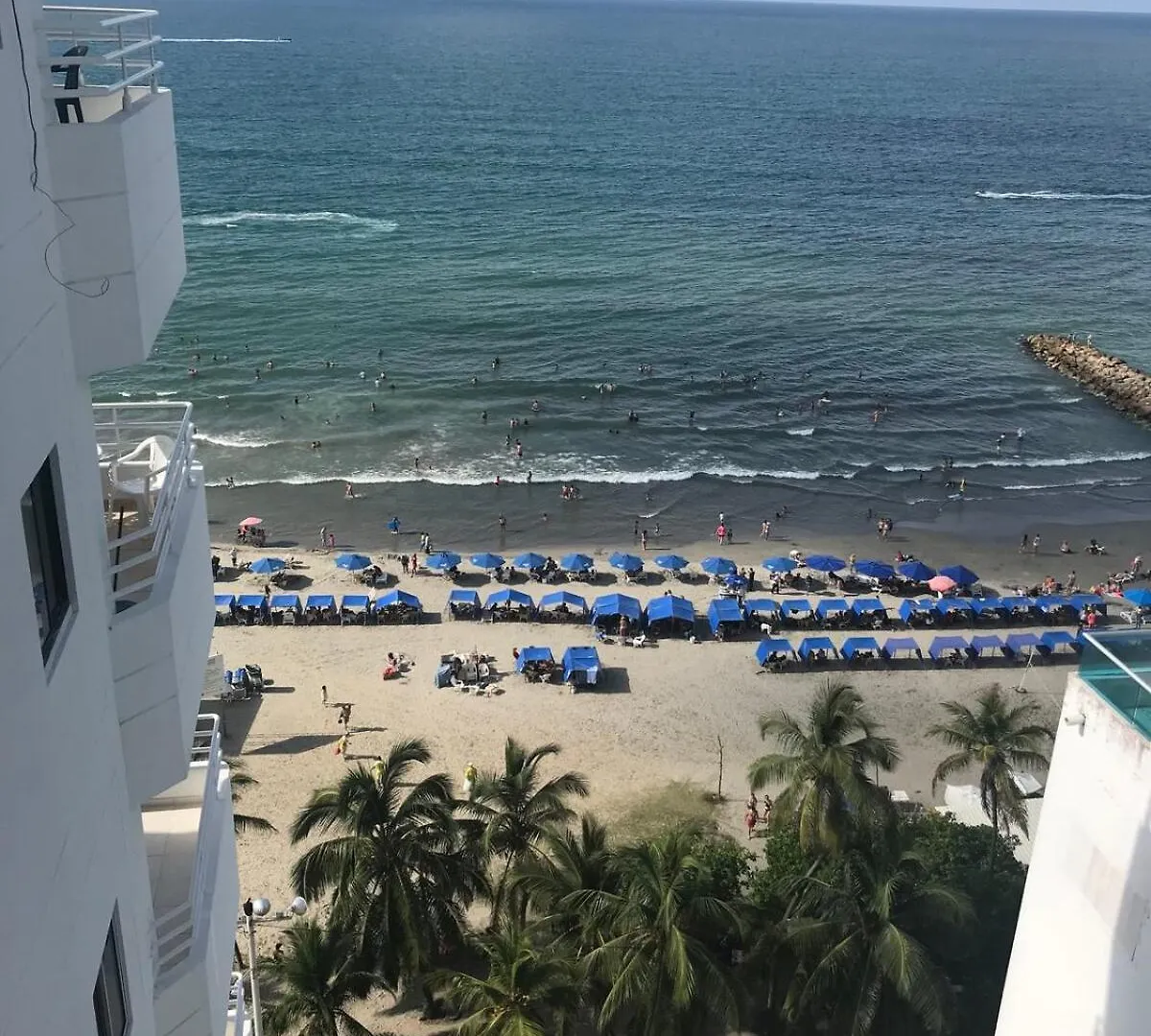 Apartmán Hermoso Apartamento Con Vista Al Mar Cartagena Kolumbie